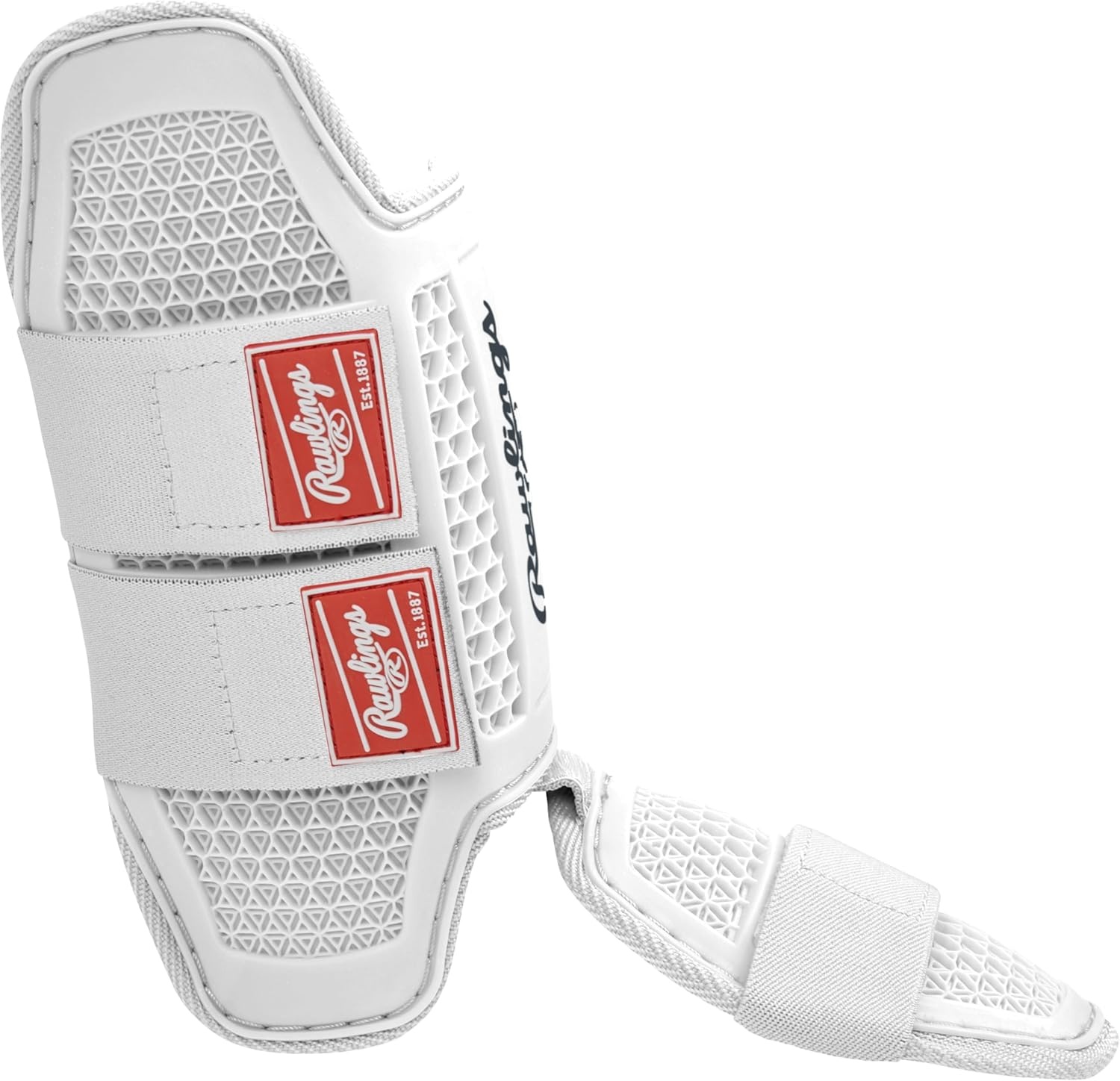 image:imageRawlings  Batters Leg Guard  Baseball  Softball  Small amp Large Sizes  Multiple ColorsWhite