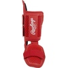 image:imageRawlings  Batters Leg Guard  Baseball  Softball  Small amp Large Sizes  Multiple ColorsScarlet