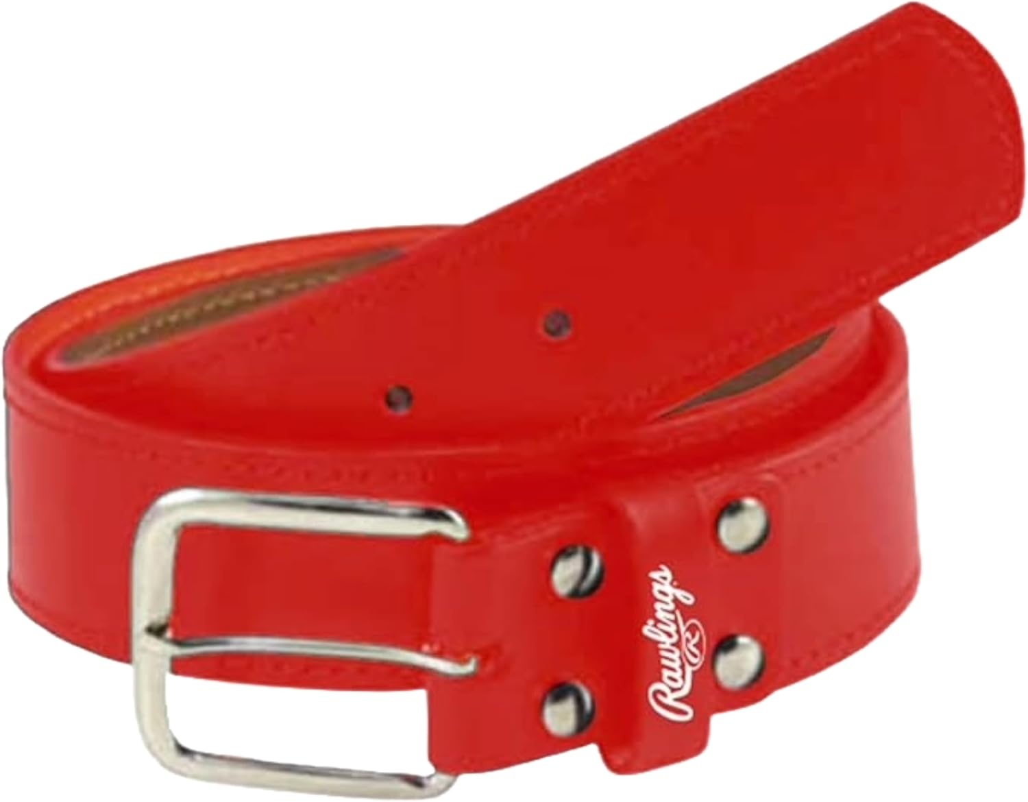 image:imageRawlings  PRO LEATHER Baseball Belt  Adult Sizes  Multiple ColorsRed
