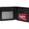 image:imageRawlings  Mens Bifold Wallet Collection  Genuine Leather  Black  Heart of the Hide