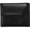 image:imageRawlings  Mens Bifold Wallet Collection  Genuine Leather  Multiple Styles amp ColorsBlack  Insert Included  Debossed Logo