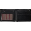 image:imageRawlings  Mens Bifold Wallet Collection  Genuine Leather  Multiple Styles amp ColorsBlack  Insert Included  Debossed Logo