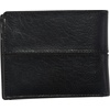 image:imageRawlings  Mens Bifold Wallet Collection  Genuine Leather  Multiple Styles amp ColorsBlack  Insert Included  Debossed Logo