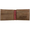 image:imageRawlings  Mens Bifold Wallet Collection  Genuine Leather  Multiple Styles amp ColorsLight Brown  1887 Patch