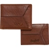 image:imageRawlings  Mens Bifold Wallet Collection  Genuine Leather  Multiple Styles amp ColorsTan  Insert Included  Debossed Logo