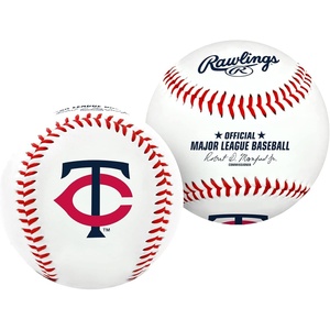 image:imageRawlings  2026 MLB Baseball with Team Logo  All 30 MLB Teams AvailableMinnesota Twins