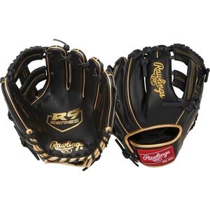 image:imageRawlings  InfieldCatcher Training Gloves  BaseballSoftball  Multiple StylesBlackGold  Single Post Web