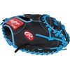 image:imageRawlings  R9 Series Baseball Glove  Sizes 115  1275  Multiple StylesBlack  Columbia Blue  1Piece Solid Web