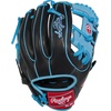 image:imageRawlings  R9 Series Baseball Glove  Sizes 115  1275  Multiple StylesBlack  Columbia Blue  Pro I Web