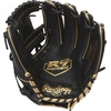 image:imageRawlings  R9 Series Baseball Glove  Sizes 115  1275  Multiple StylesIWeb Black  Gold