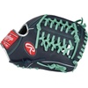 image:imageRawlings  R9 Series Baseball Glove  Sizes 115  1275  Multiple StylesNavy  Mint  Modified TrapEze Web