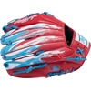 image:imageRawlings  R9 Series Baseball Glove  Sizes 115  1275  Multiple StylesUSA 250 Americana Edition  Red  Blue
