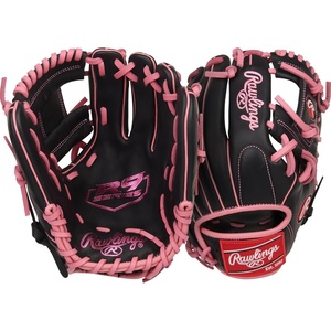 image:imageRawlings  R9 Series Baseball Glove  Sizes 115  1275  Multiple StylesBlack  Pink  Pro I Web