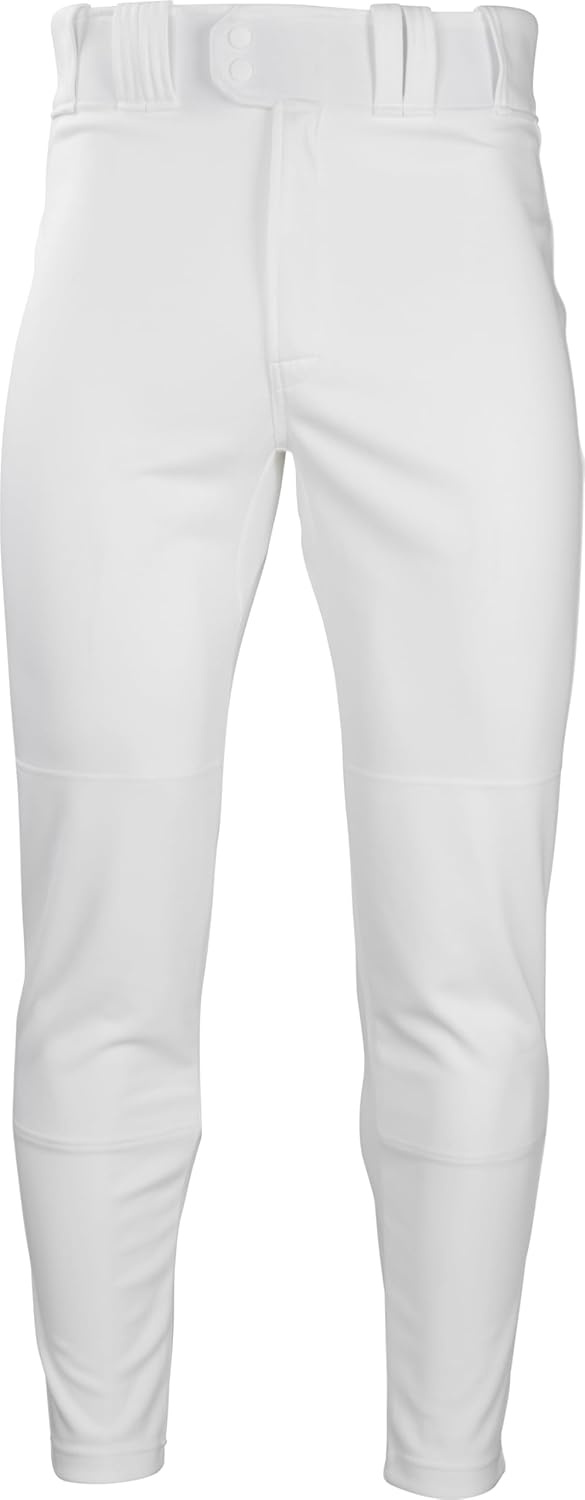 image:imageRawlings Boys Pro 150 Series Baseball Pants  Tapered Jogger Fit  Youth Sizes  Solid  Multiple ColorsWhite