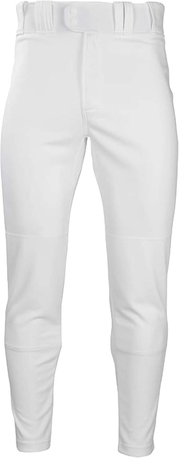 image:imageRawlings Boys Pro 150 Series Baseball Pants  Tapered Jogger Fit  Youth Sizes  Solid  Multiple ColorsWhite