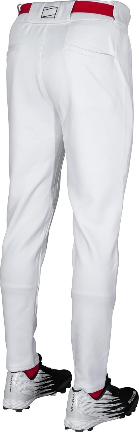 image:imageRawlings Mens Pro 150 Series Baseball Pants  Pro Taper Fit  Adult Sizes  Solid  Multiple ColorsWhite