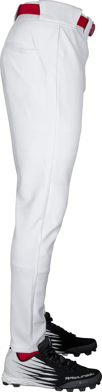 image:imageRawlings Mens Pro 150 Series Baseball Pants  Pro Taper Fit  Adult Sizes  Solid  Multiple ColorsWhite