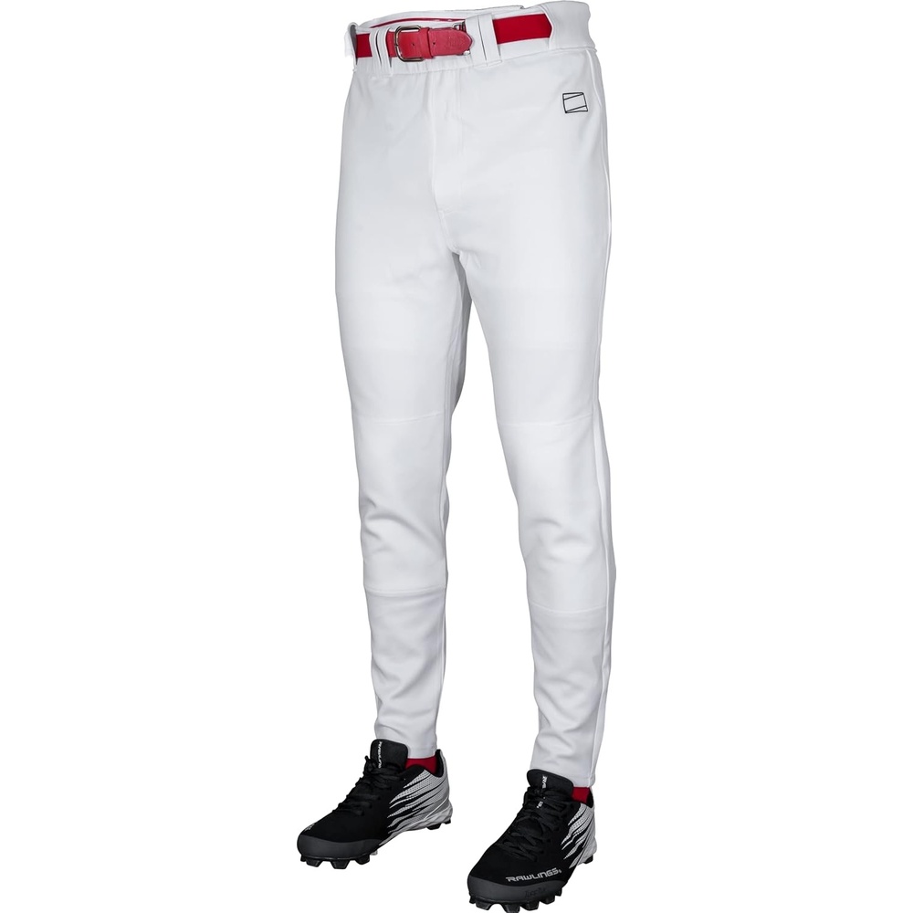 image:imageRawlings Mens Pro 150 Series Baseball Pants  Pro Taper Fit  Adult Sizes  Solid  Multiple ColorsWhite