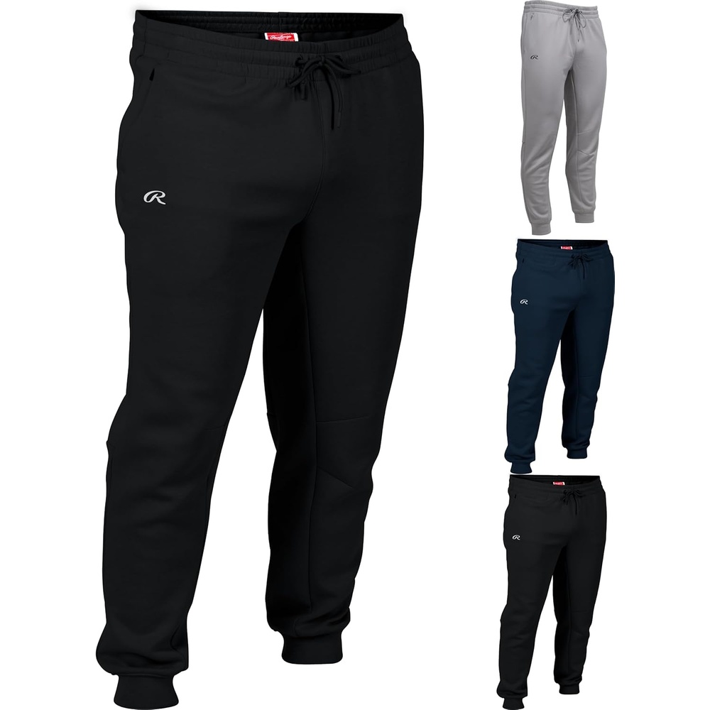 image:imageRawlings Mens Rawlings  Mens Fleece Training Jogger Pants  Multiple Sizes amp ColorsBlack