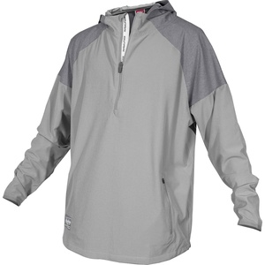 image:imageRawlings  Mens Colorsync Long Sleeve Hooded Jacket  Athletic Training Apparel  Adult Sizes  Multiple ColorsGray