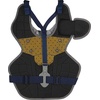 image:imageRawlings  Renegade Series Baseball Catchers Set  NOCSAE Certified  Adult  Intermediate  Youth  Multiple ColorsNavySilver