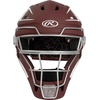 image:imageRawlings  Velo 20 Catchers Helmet  Baseball  Junior amp Senior Sizing  Multiple ColorsCardinalWhite