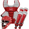 image:imageRawlings Rawlings  Velo 20 Catchers Set  Baseball  Multiple Sizes  Multiple ColorsScarlet  White