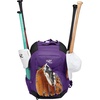 image:imageRawlings  The Journey Players Backpack Equipment Bag  BaseballSoftball  Multiple ColorsPurple