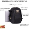 image:imageRawlings Rawlings  Gold Collection Backpack  CoachPlayer Offfield Use  Laptop SleeveGraphite