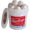 image:imageRawlings  Official League Recreational Use Practice Baseballs  Youth8U  R8U  Bucket  24 Count Pack of 1