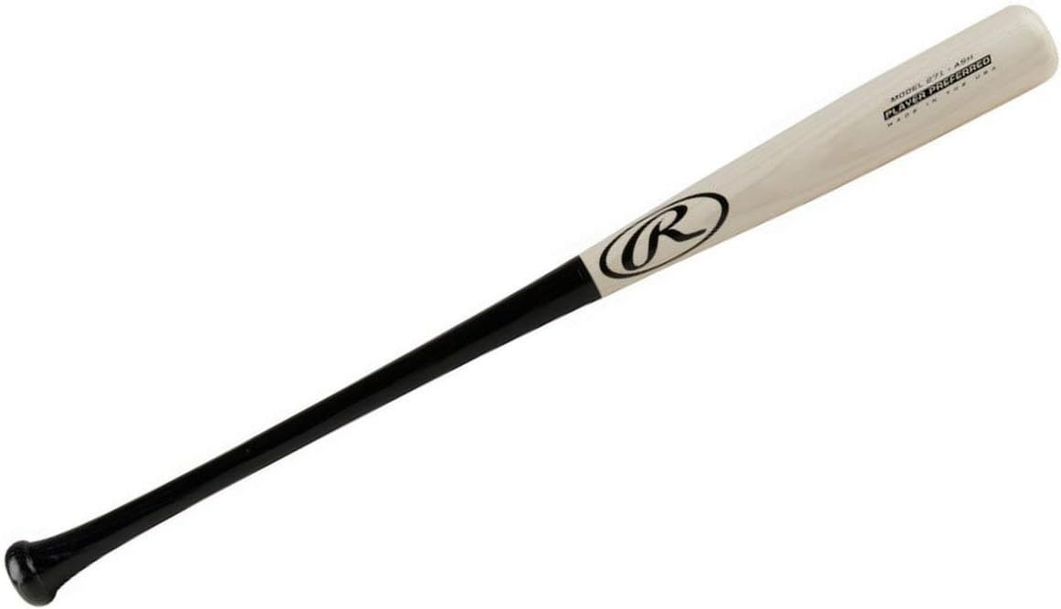 image:imageRawlings Rawlings  Player Preferred Adult Wood Bat  Ash  Multiple Sizes amp ColorsWhite  Black  271