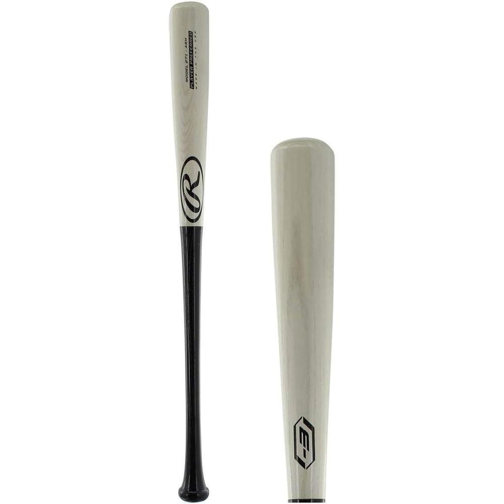 image:imageRawlings Rawlings  Player Preferred Adult Wood Bat  Ash  Multiple Sizes amp ColorsWhite  Black  271