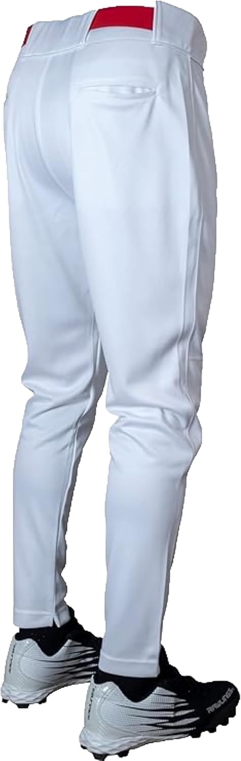 image:imageRawlings  Mens Launch Series Baseball Pants  Pro Taper Fit  Adult Sizes  Piped  Multiple ColorsWhite