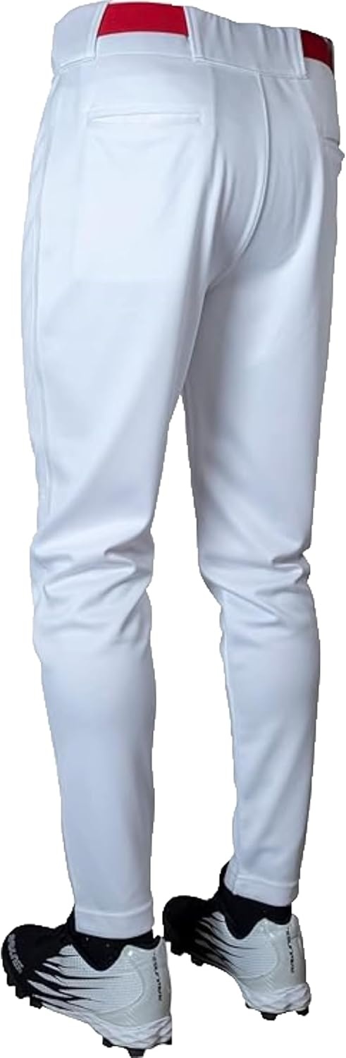 image:imageRawlings  Mens Launch Series Baseball Pants  Pro Taper Fit  Adult Sizes  Piped  Multiple ColorsWhite