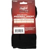 image:imageRawlings  2 Pair  Athletic Socks  BaseballSoftball  Multiple SizesColorsDark Green