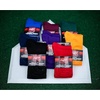 image:imageRawlings  2 Pair  Athletic Socks  BaseballSoftball  Multiple SizesColorsLight Orange