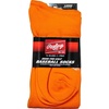 image:imageRawlings  2 Pair  Athletic Socks  BaseballSoftball  Multiple SizesColorsOrange