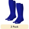 image:imageRawlings  2 Pair  Athletic Socks  BaseballSoftball  Multiple SizesColorsRoyal