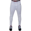 image:imageRawlings  Mens Launch Series Baseball Pants  Pro Taper Fit  Adult Sizes  Piped  Multiple ColorsWhite  Black