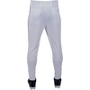 image:imageRawlings  Mens Launch Series Baseball Pants  Pro Taper Fit  Adult Sizes  Piped  Multiple ColorsWhite  Scarlet