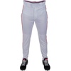 image:imageRawlings Mens Pro 150 Series Baseball Pants  Tapered Jogger Fit  Adult Sizes  Piped  Multiple ColorsWhite  Scarlet