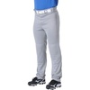 image:imageRawlings PRO 150 Series Baseball Pant  Full Length SemiRelaxed Fit  Adult Sizes  Piped Color OptionsGreyRoyal