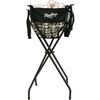 image:imageRawlings  Ball Caddy  Holds 100 Baseballs  50 Softballs  Includes Stand amp Net BagBlack