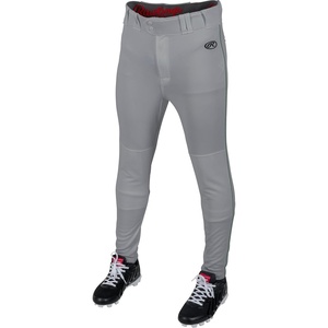 image:imageRawlings  Mens Launch Series Baseball Pants  Pro Taper Fit  Adult Sizes  Piped  Multiple ColorsGrey  Dark Green