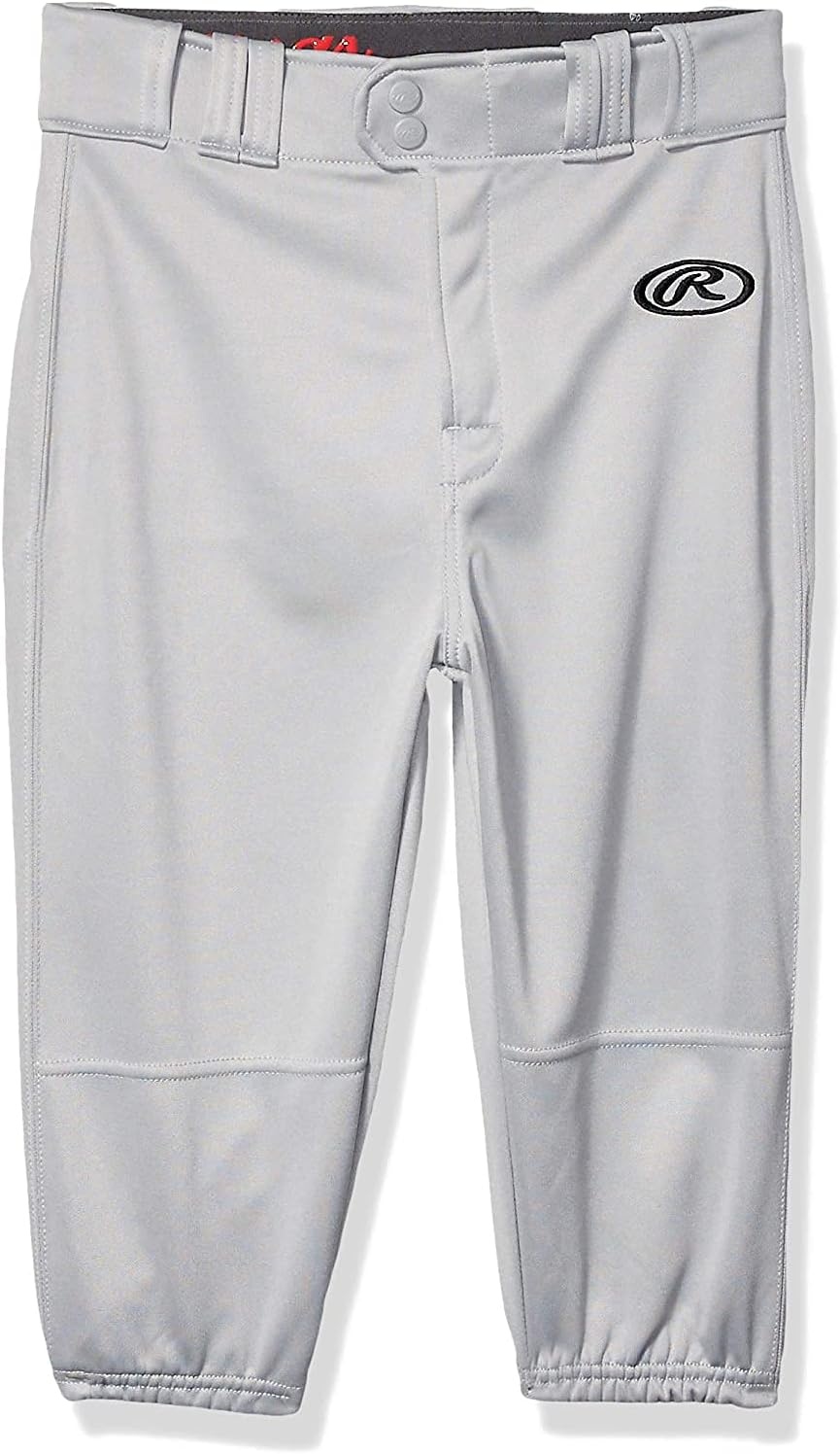 image:imageRawlings  Launch Series Baseball Pants  Knicker Fit  Youth Sizes  Piped  Multiple ColorsWhite  Navy