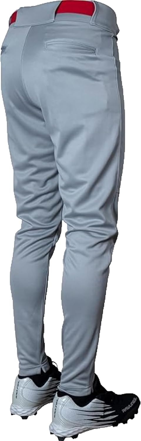 image:imageRawlings Boys Launch Series Baseball Pants  Pro Taper Fit  Youth Sizes  Solid  Multiple ColorsGrey