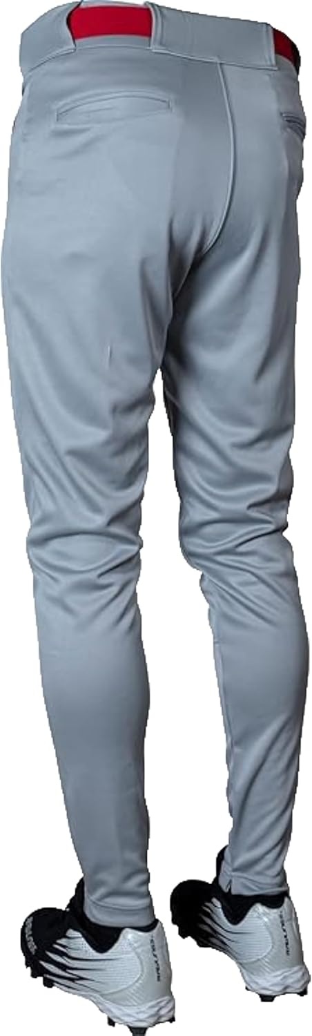 image:imageRawlings Boys Launch Series Baseball Pants  Pro Taper Fit  Youth Sizes  Solid  Multiple ColorsGrey