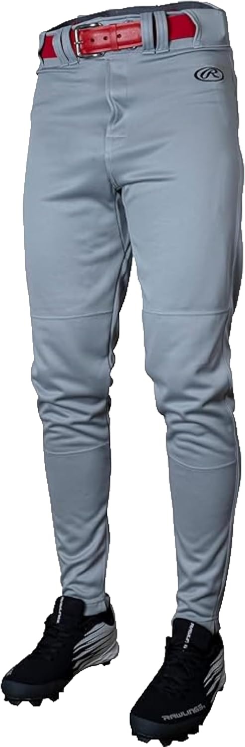 image:imageRawlings Boys Launch Series Baseball Pants  Pro Taper Fit  Youth Sizes  Solid  Multiple ColorsGrey
