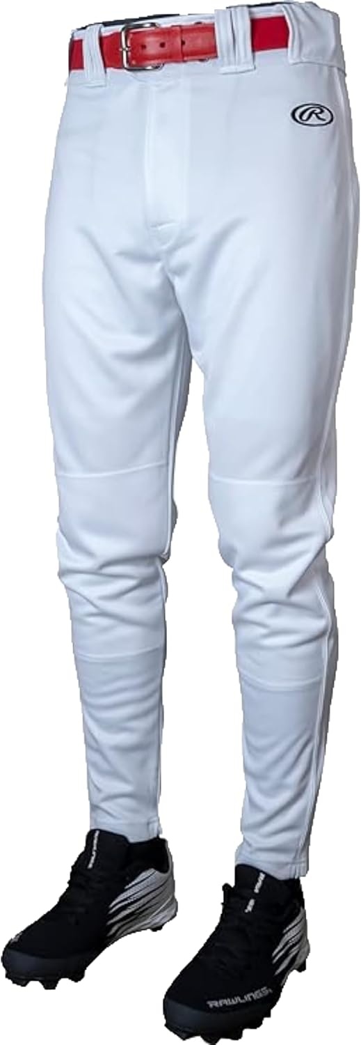 image:imageRawlings Boys Launch Series Baseball Pants  Pro Taper Fit  Youth Sizes  Solid  Multiple ColorsWhite