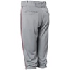 image:imageRawlings  Launch Series Baseball Pants  Knicker Fit  Youth Sizes  Piped  Multiple ColorsGrey  Scarlet
